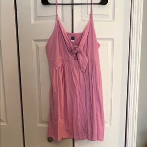 Old Navy Pink Bow Detail Dress
